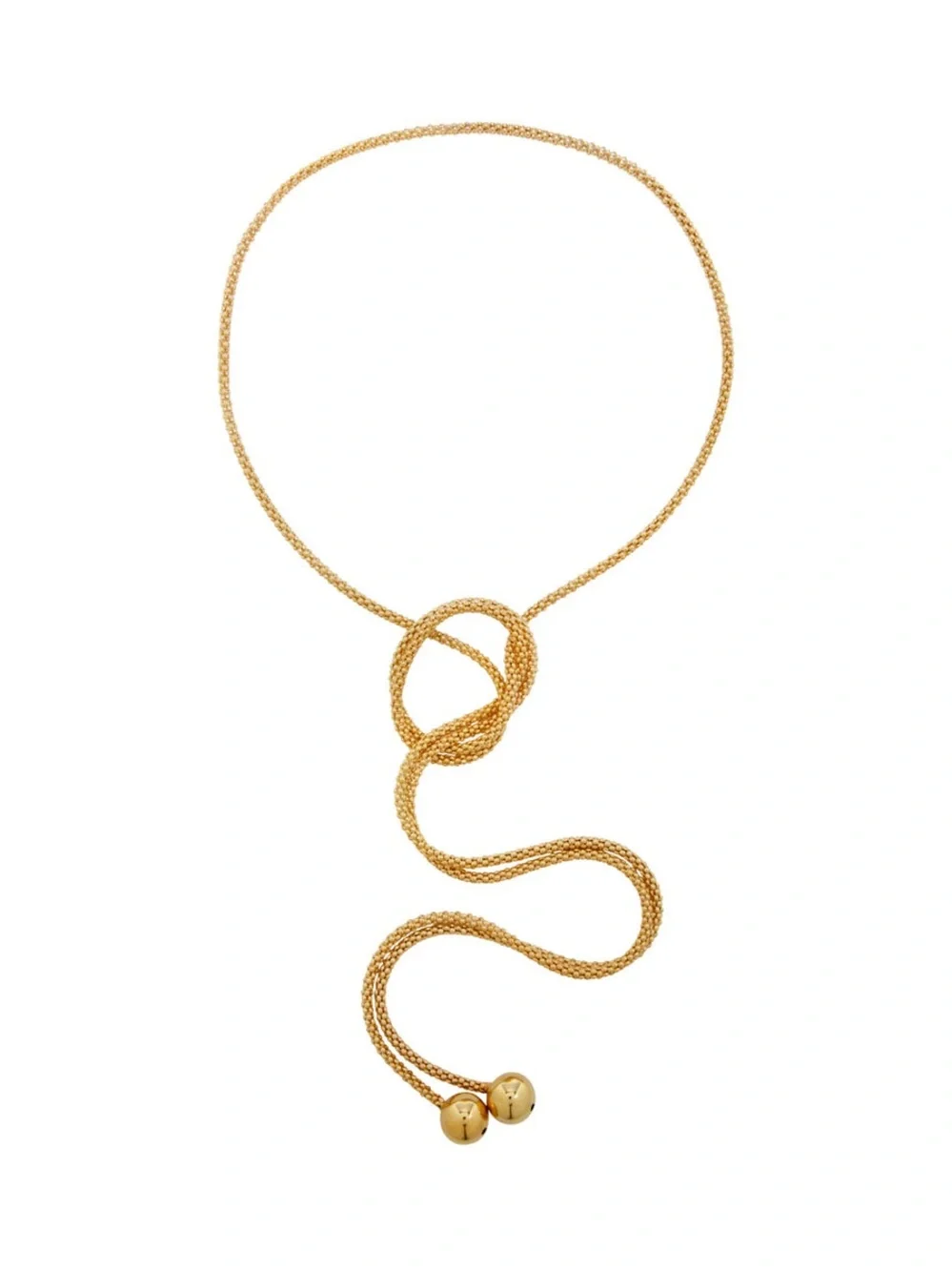 Gold Rope Lariat Necklace Wrap MultiSTYLE necklace